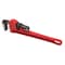 Prime-Line 14 in. Pipe Wrench, Heavy-Duty Cast Iron, Red (Single Pack) RP77373 - alternate 1